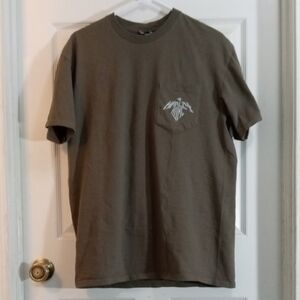 Harley-Davidson Brown Short Sleeve Pocket Tee Men’s Large